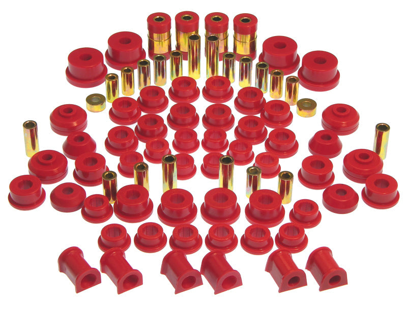 Prothane 95-99 Mitsubishi Eclipse Total Kit - Red 13-2001