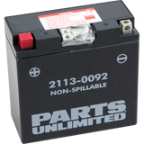 Parts Unlimited Agm Battery - Yt14b4 Ct14b4