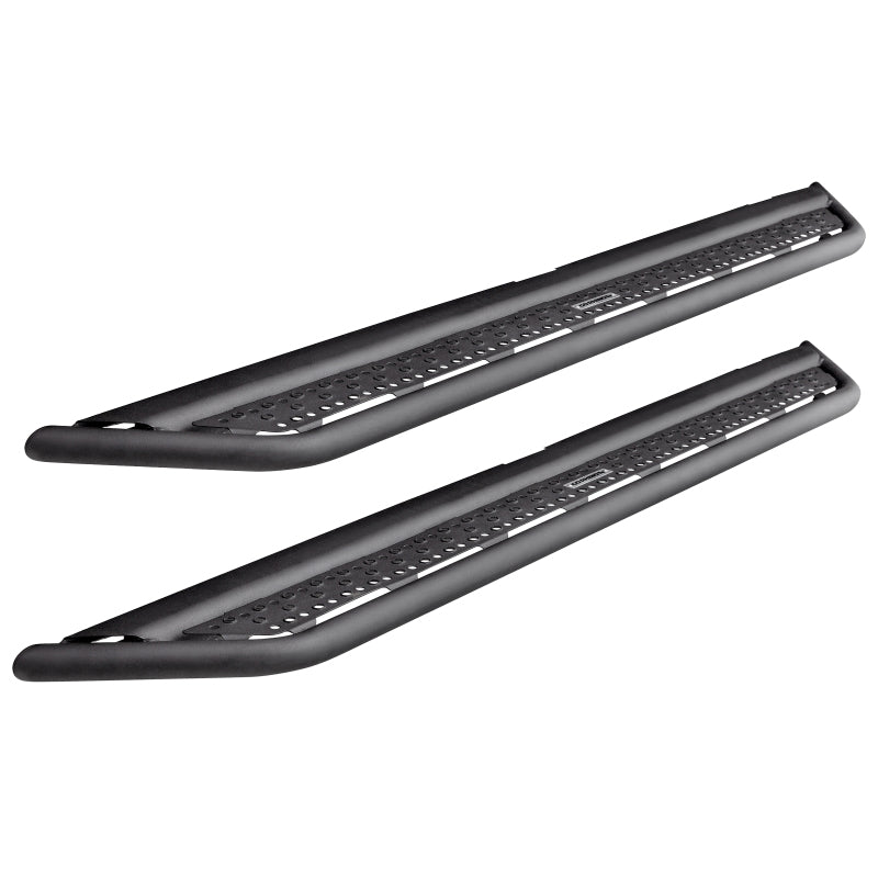 Go Rhino Dominator Extreme D6 SideSteps - Tex Blk - 87in D60087T