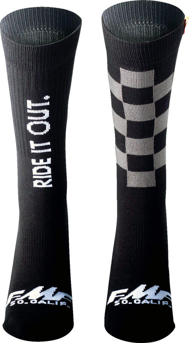 Calcetines FMF Ride It Out - Negro - Talla única SP22194901 3431-0735 