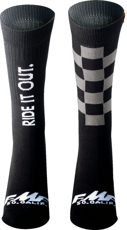 Calcetines FMF Ride It Out - Negro - Talla única SP22194901 3431-0735 