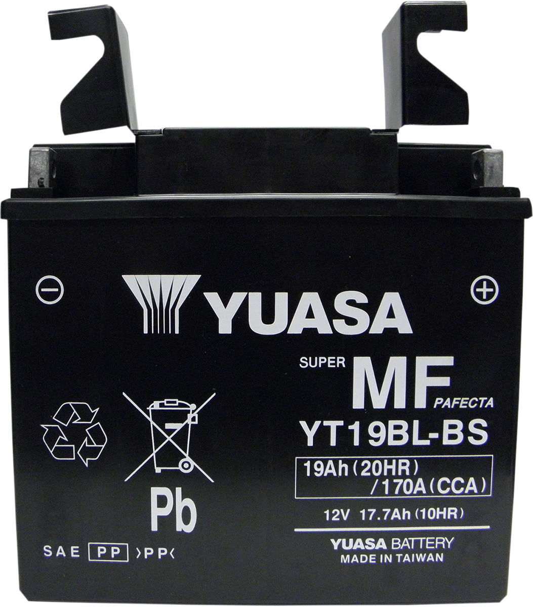 YUASA AGM Battery - YT19BL-BS YUAM6219BL