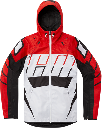 ICON Airform Retro Jacket - Red - Small 2820-5521