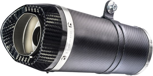 LEOVINCE 50x270mm Carbon Fiber LV One Evo Muffler 9776U 1811-3789