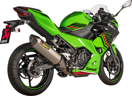 Silenciador AKRAPOVIC Slip-On Line - Titanio NINJA 400 2018-2023 S-K4SO7-HRT 1811-4372 