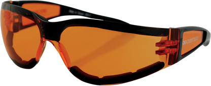 BOBSTER Shield II Sunglasses - Gloss Black - Amber ESH202