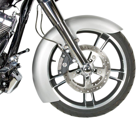 RUSS WERNIMONT DESIGNS Custom Dresser Front Fender for 19" Wheel - Steel - LS-2 Style - 6" W x 42" L RWD-50139