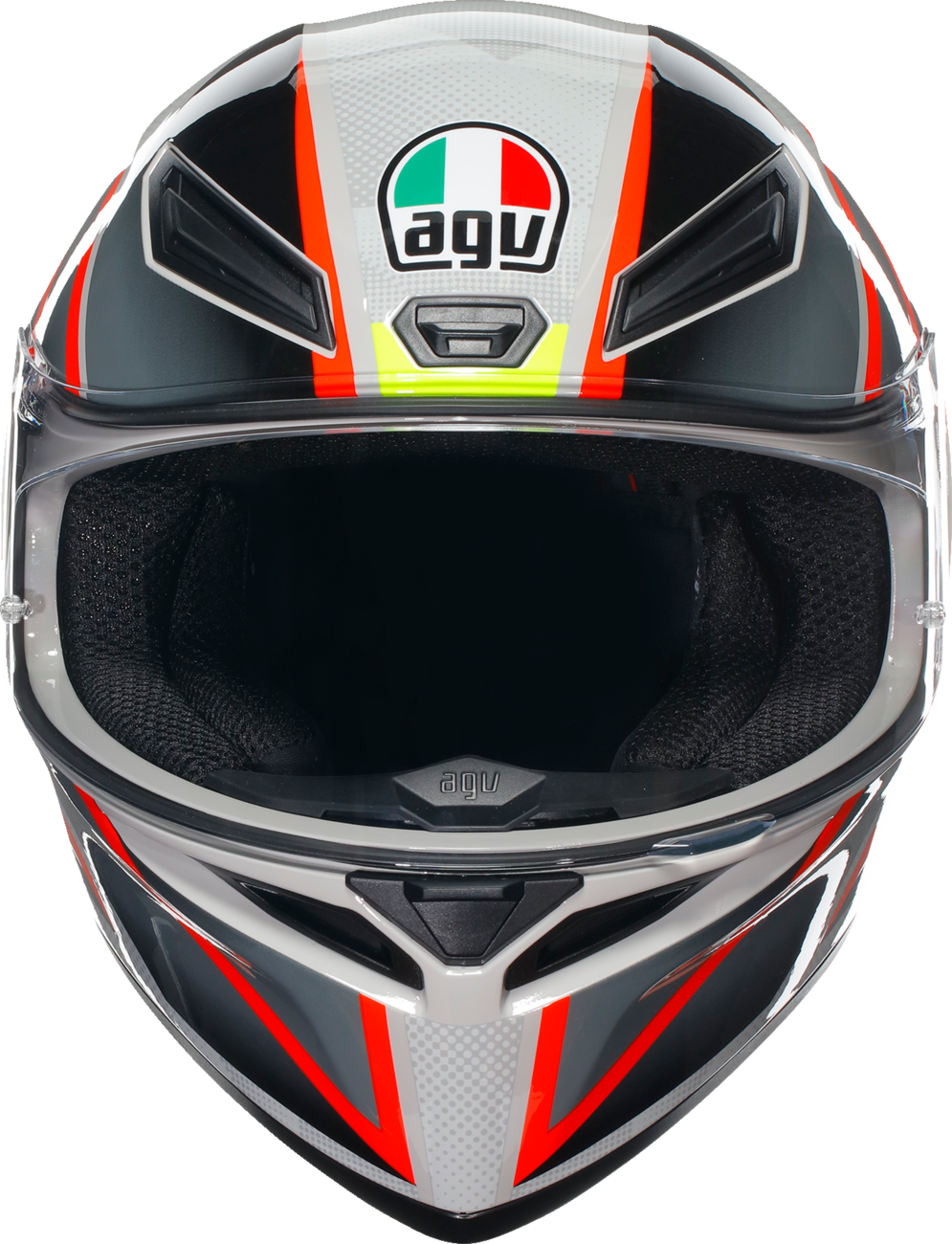 Casco AGV K1 S - Blipper - Gris/Rojo - Pequeño 2118394003030S 