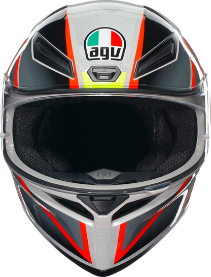 AGV K1 S Helmet - Blipper - Gray/Red - Small 2118394003030S