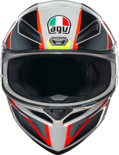 AGV K1 S Helmet - Blipper - Gray/Red - Medium 2118394003030M