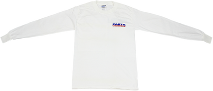 Parts Unlimited Logo Long-Sleeve T-Shirt - White - 2xl Pre121xxl