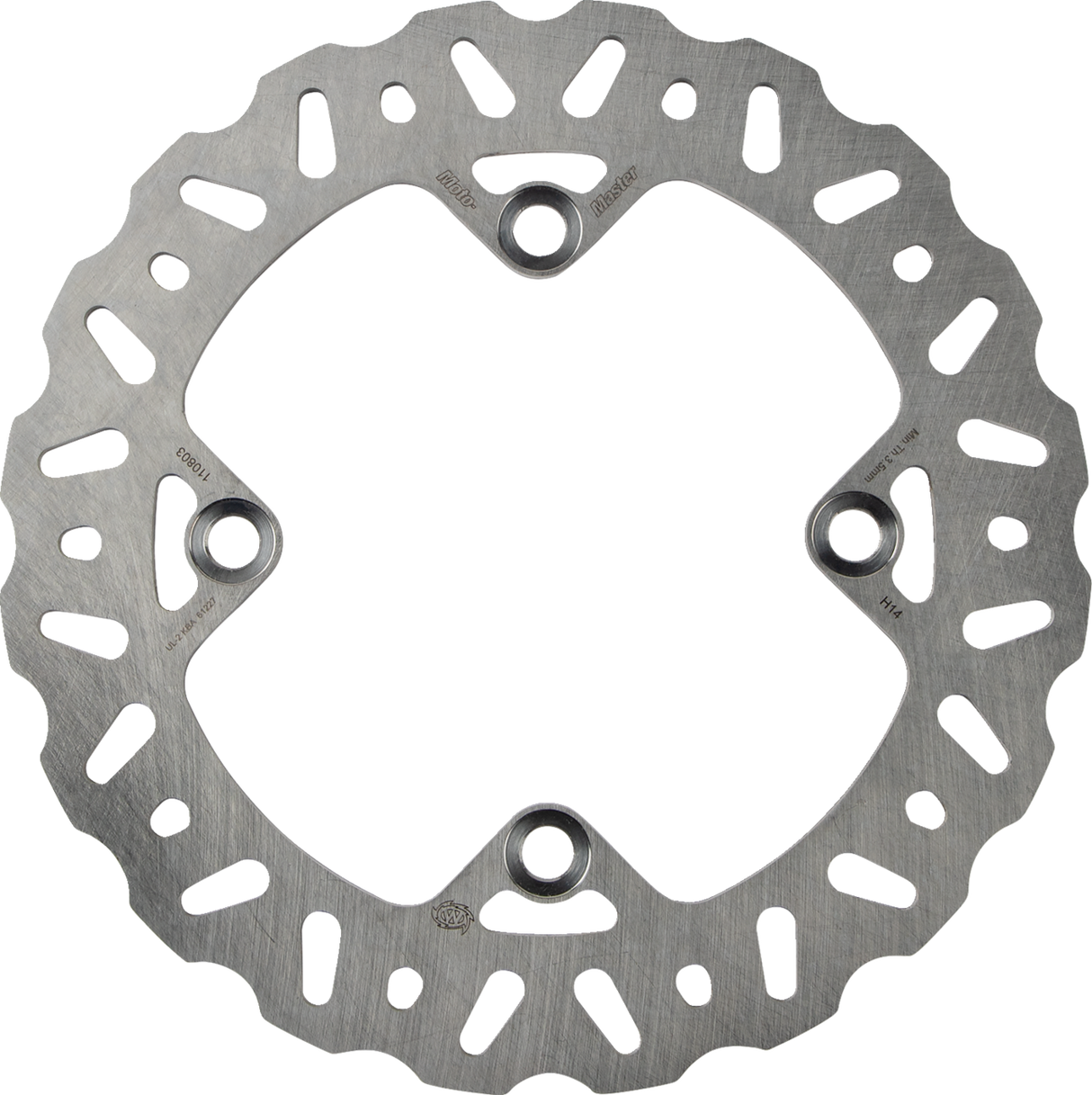 MOTO-MASTER Brake Rotor - Rear - Nitro 110803-PU