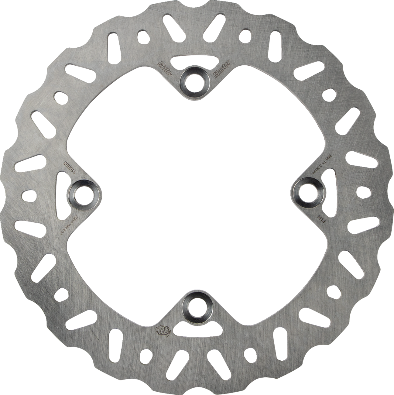 MOTO-MASTER Brake Rotor - Rear - Nitro 110803-PU