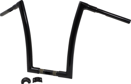 TODD'S CYCLE Handlebar - 1-1/2" Strip - Road Glide - 17" - Gloss Black 0601-5735