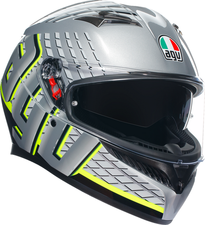 AGV K3 Helmet - Fortify - Gray/Black/Yellow Fluo - XL 2118381004011XL