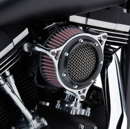 COBRA RPT Air Cleaner - Black/Chrome - XL 606-0103-05BC