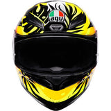 AGV Helmet K1 S Tropicrush Black/Orange Lg 2118394018-070-L