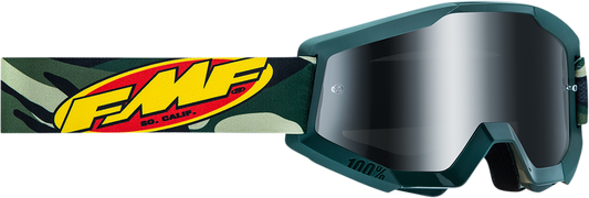 Gafas FMF PowerCore - Asalto - Camo - Espejo plateado F-50051-00001 2601-3011 