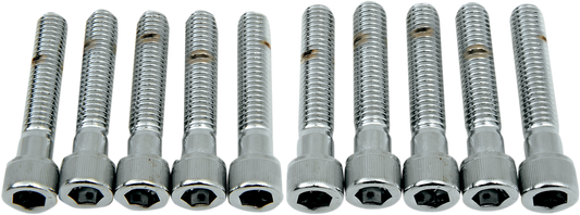 DRAG SPECIALTIES Bolts - Socket-Head - Knurled - 3/8-16 x 2" MPB242