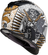 Z1R Warrant Helmet - Sombrero - White/Gold - 2XL 0101-14169