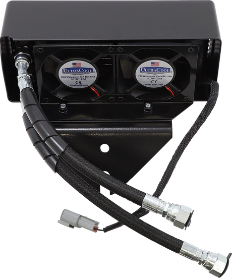 ULTRACOOL Oil Cooler Kit - Gloss Black DY-1GSS