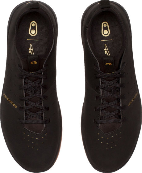 CRANKBROTHERS Stamp Street Fabio Lace Shoes - Black/Gold - US 7 SSL11080F070