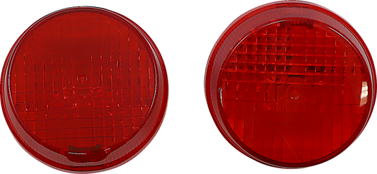 CUSTOM DYNAMICS Turn Signal Lenses - Red CD-TSLHK-RED