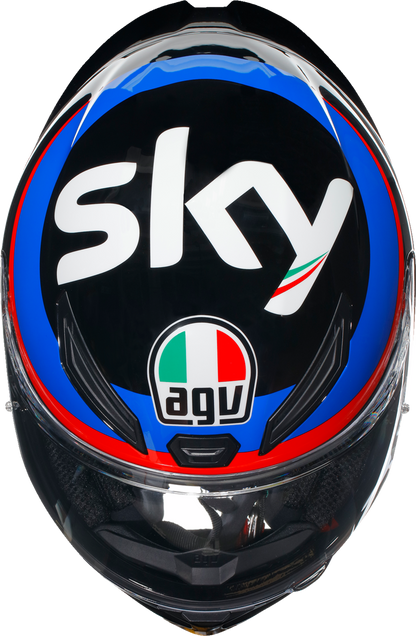 Casco AGV K1 S - VR46 Sky Racing Team - Negro/Rojo - Pequeño 2118394003023S 