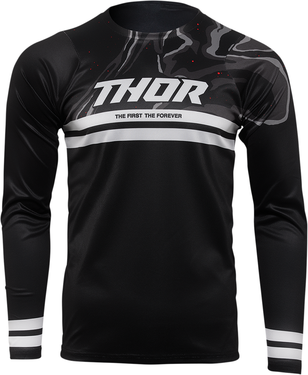 THOR Assist Banger Jersey - Long-Sleeve - Black - Large 5120-0189