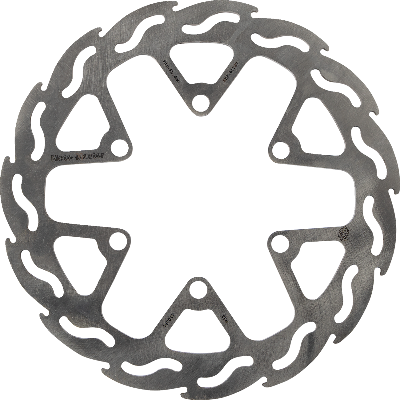 MOTO-MASTER Brake Rotor - Front/Rear - Flame 110381-PU