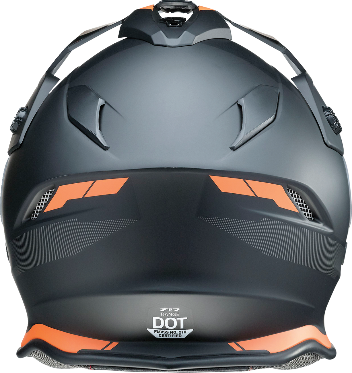 Z1R Range Helmet - Uptake - Black/Orange - XS 0140-0114