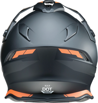 Z1R Range Helmet - Uptake - Black/Orange - XS 0140-0114