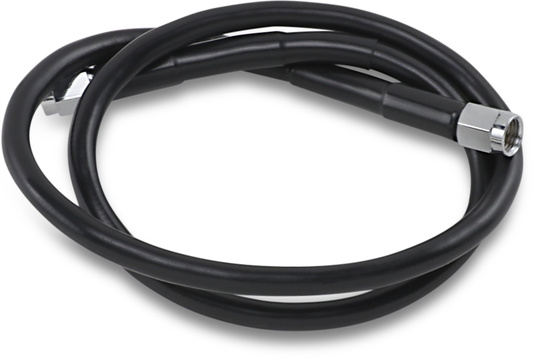 DRAG SPECIALTIES Universal Brake Line - Black - 30" 830-BLK