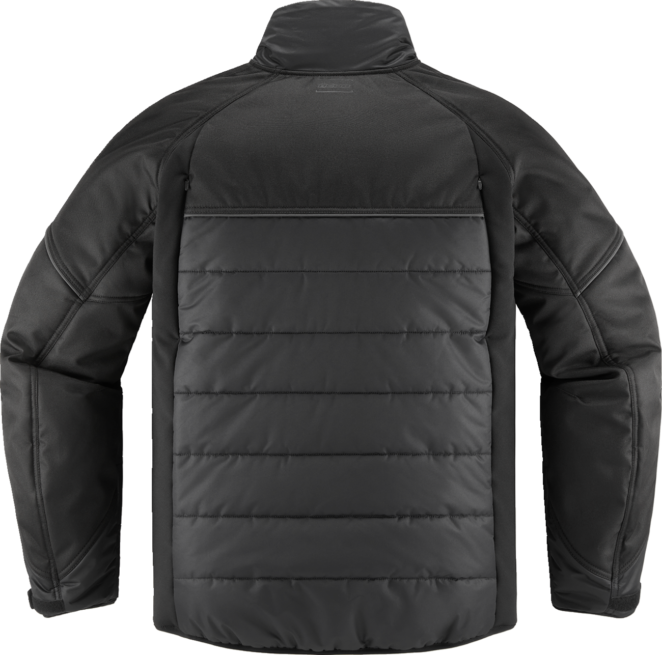 ICON Ghost Puffer Jacket - Black/Charcoal - Small 2820-6190