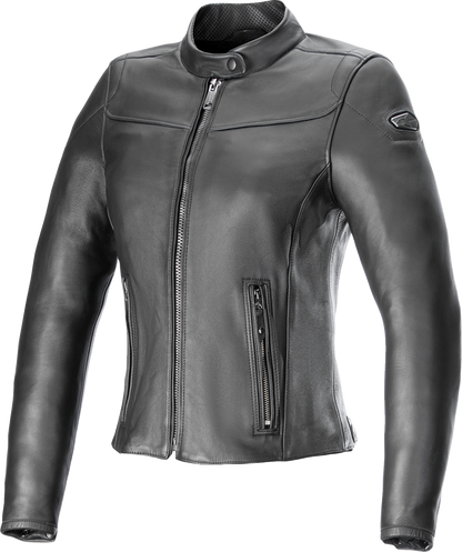 ALPINESTARS Stella Tory Leather Jacket - Black - Medium 3113824-1100-M