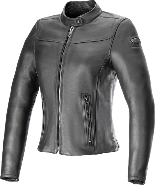 ALPINESTARS Stella Tory Leather Jacket - Black - Medium 3113824-1100-M