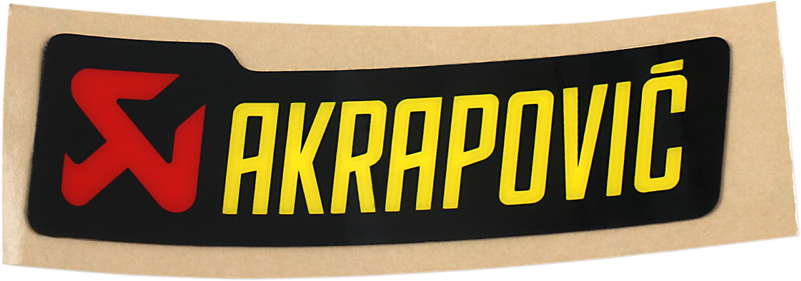 AKRAPOVIC Replacement Sticker P-HST3PO 4320-1937