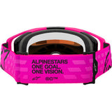 ALPINESTARS GOGGLES Vision 8 Goggle - Corp - Pink - Red Mirror 5101625-3083