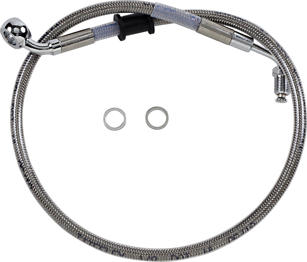 DRAG SPECIALTIES Brake Line - +2" - Stainless Steel - '18-'21 Softail 618604-2