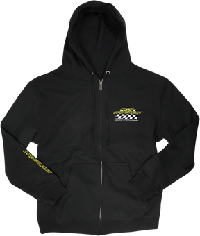 PRO CIRCUIT Racer Zip Hoodie - Black - Large 6511920-030