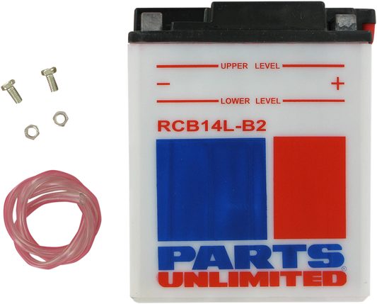 Parts Unlimited Battery - Rcb14l-B2 Cb14l-B2