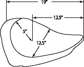 DRAG SPECIALTIES Asiento individual bajo - Liso - FXS/FLS 0802-0781 
