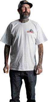 BILTWELL Spare Parts T-Shirt - White - Small 8101-054-002