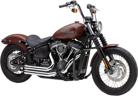 Barra de autopista COBRA - Negra - Softail 601-2107B 