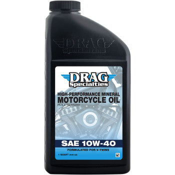 DRAG SPECIALTIES OIL Engine Oil - 10W-40 - 1 U.S. quart 198918