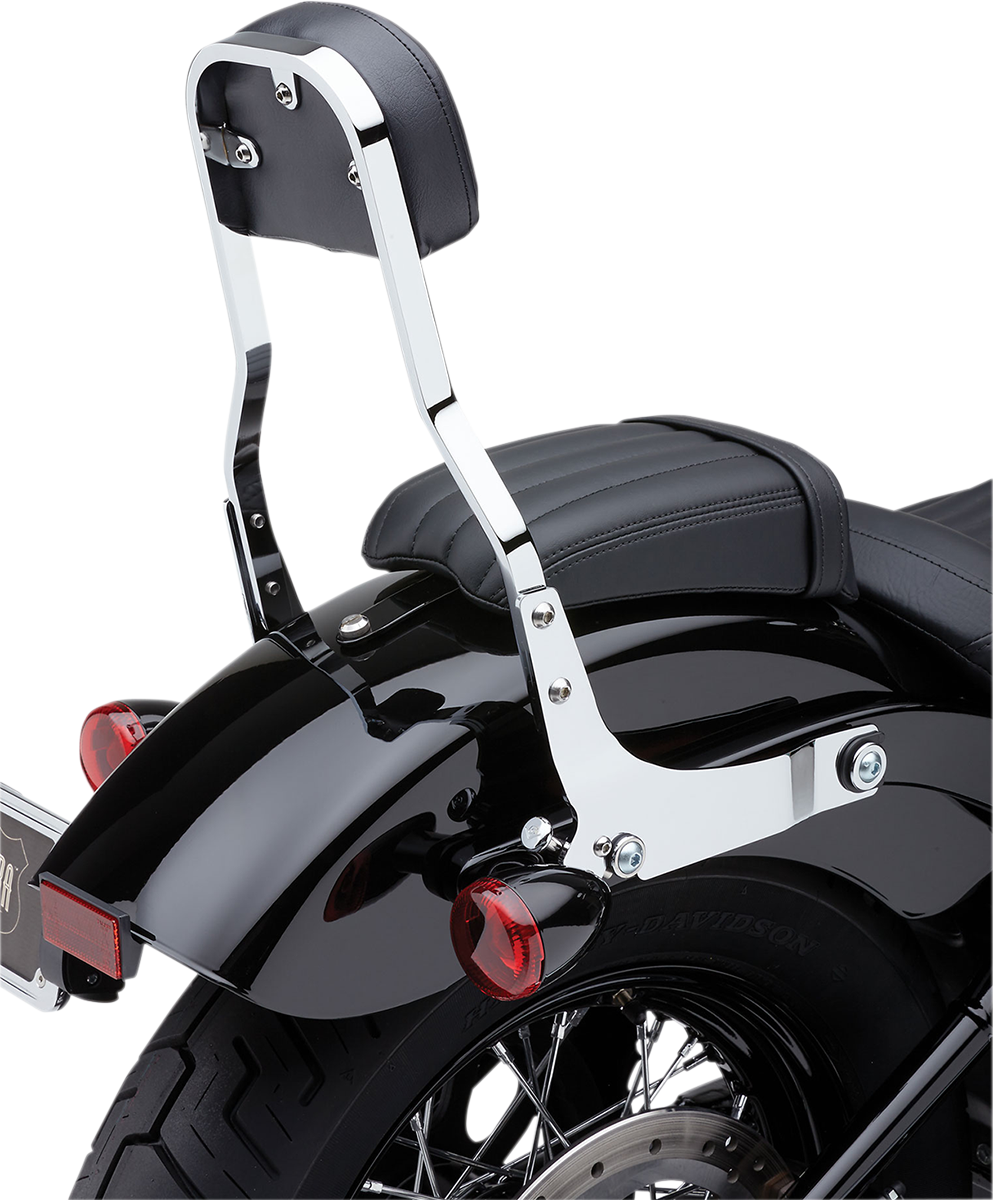 COBRA Backrest Kit - 14" - Chrome - Sportster 602-2045