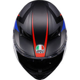 AGV Helmet K3 Striga Matte Black/Blue/Red 2x 2118381004-024-XXL