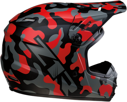 Z1R Youth Rise Helmet - Camo - Red - Small 0111-1264