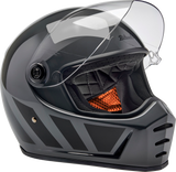 BILTWELL Lane Splitter Helmet - Storm Gray Inertia - Small 1004-569-502