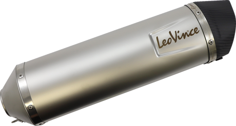 LEOVINCE LV One EVO Slip-On Muffler - BMW 800 - Stainless Steel 14356E